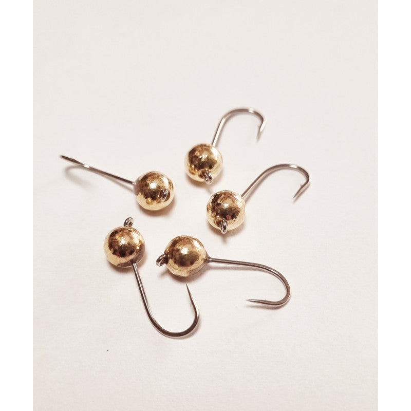 Tungsten Nano Jig Gold #14 5pcs