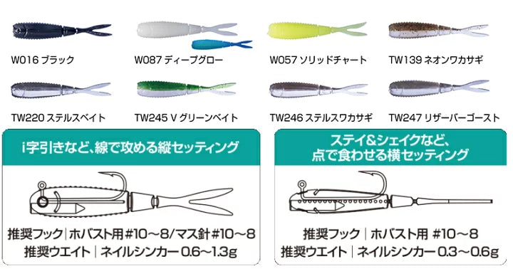 Silikona māneklis O.S.P Wispul 1.5"