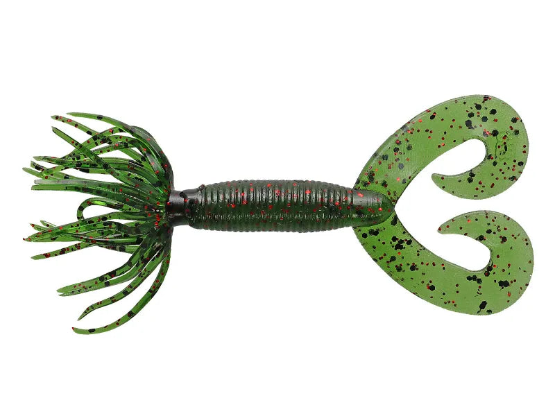 Yamamoto Silikona mānekļi Yamamoto Baits Double Tail Hula Grubs 2.5" Produkts