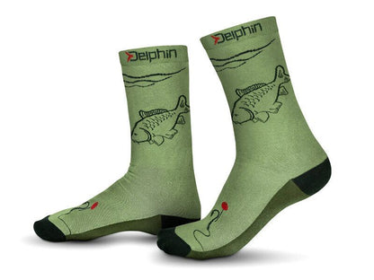 Zeķes Delphin CARP izmērs 41-46 / Socks Delphin CARP size 41-46