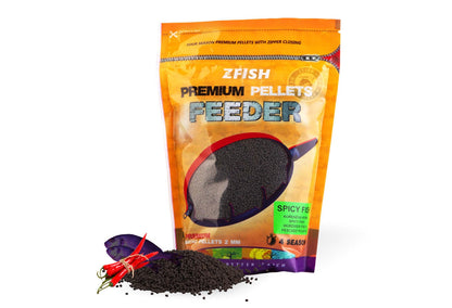 Peletes ZFISH Micro Method Feeder Pellets 2mm/700g