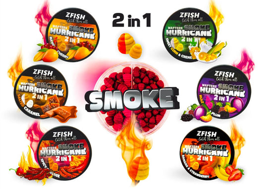 Vafteri ZFISH Smoke Hurricane Wafters 2in1